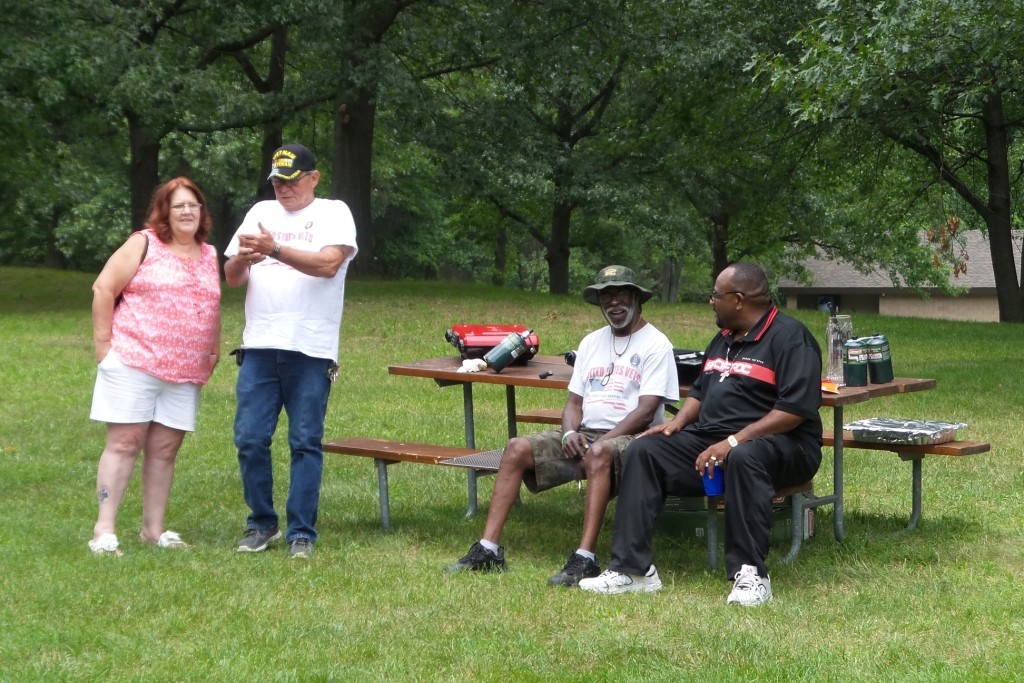 United States Vets Inc. staff had the opportunity to chat one on one with some of our picnic goers and share some thoughts and a laugh or two.
